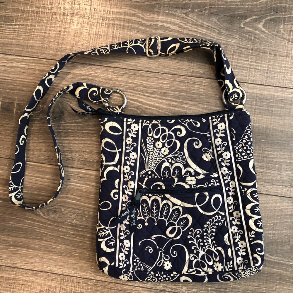 Navy Blue Vera Bradley Crossbody Bag